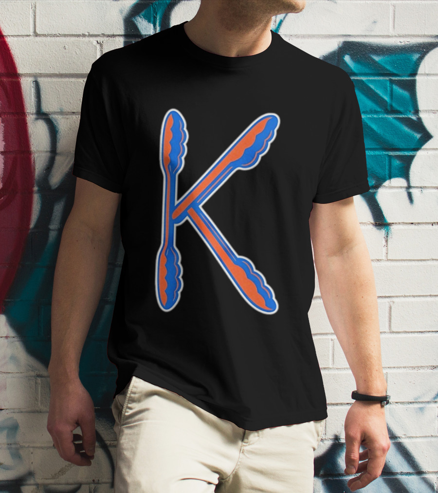 New York Mets K Tongs Baseball T-Shirt