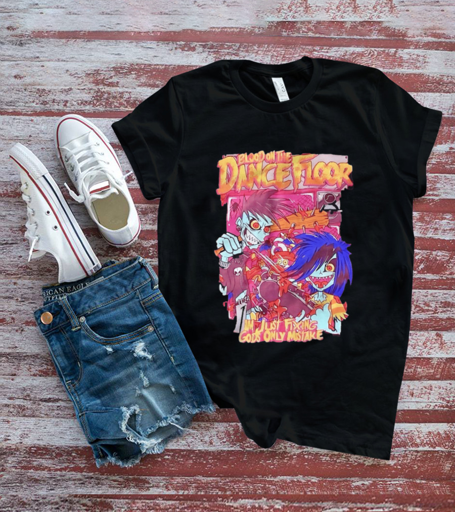 Blood On The Dance Floor I'm Just Fixing God's Only Mistake Zombie Chainsaw T-Shirt