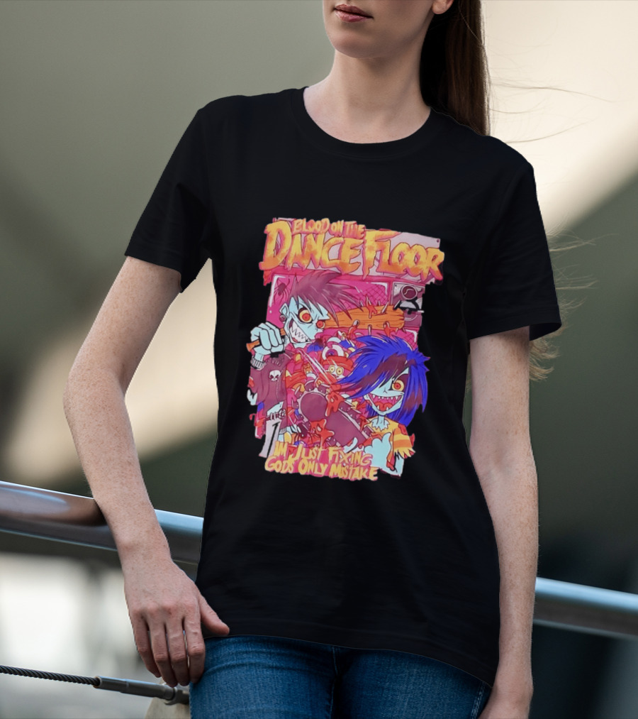 Blood On The Dance Floor I'm Just Fixing God's Only Mistake Zombie Chainsaw T-Shirt