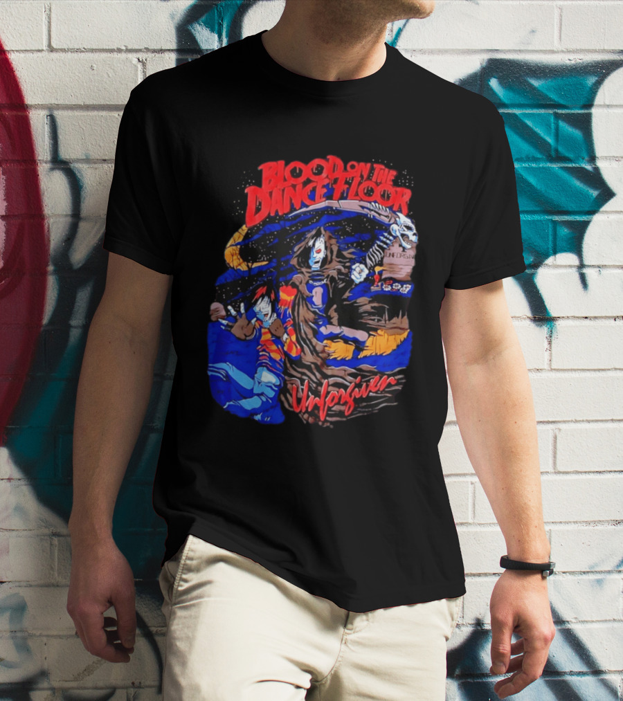 Blood On The Dance Floor Unforgiven Halloween Horror Comic T-Shirt