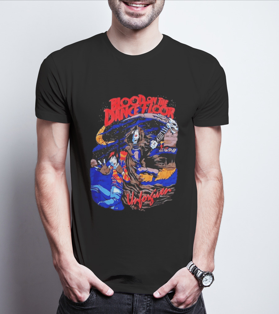 Blood On The Dance Floor Unforgiven Halloween Horror Comic T-Shirt