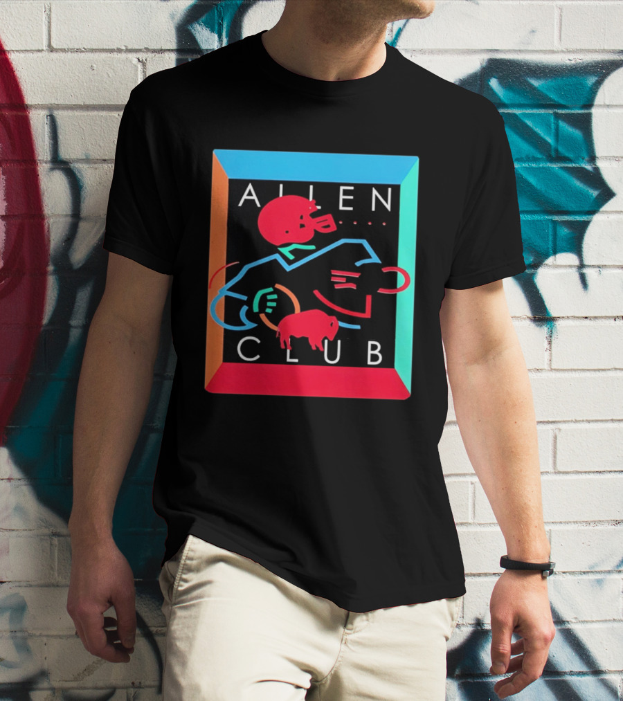 Allen Club Buffalo Bills Helmet Buffalo T-Shirt