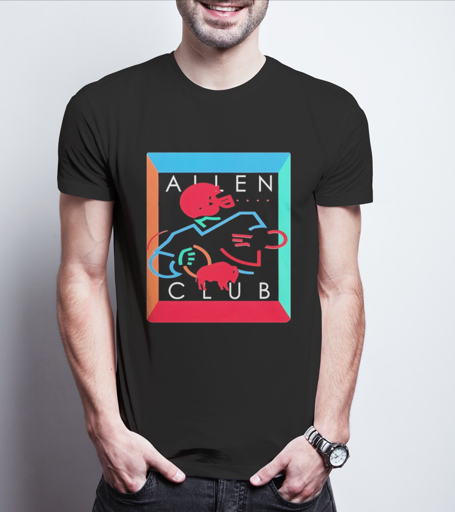 Allen Club Buffalo Bills Helmet Buffalo T-Shirt