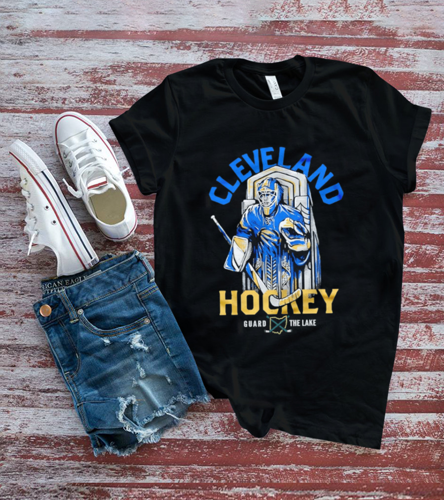 Cleveland Hockey Monsters Guard The Lake T-Shirt