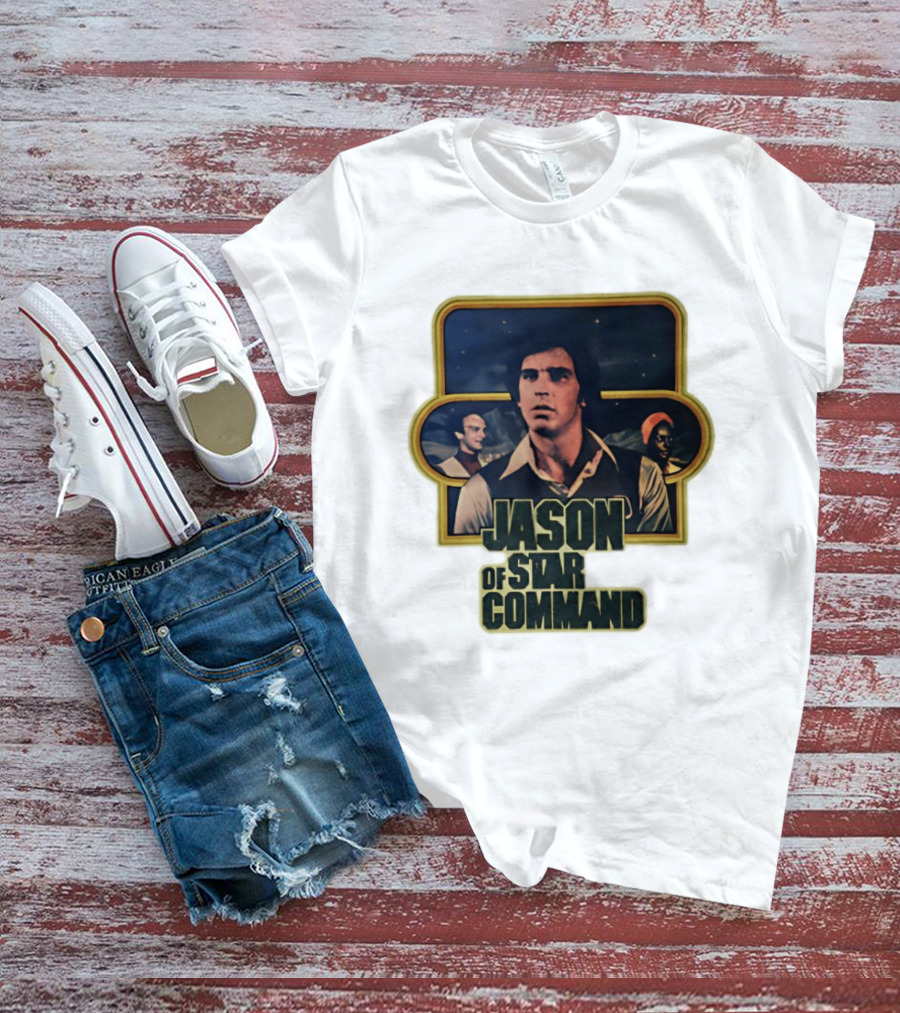 Jason Of Star Command Retro Sci Fi Series Iconic Ensemble T-Shirt