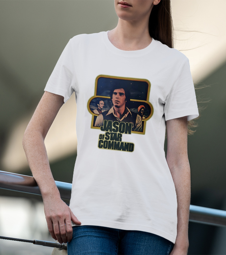 Jason Of Star Command Retro Sci Fi Series Iconic Ensemble T-Shirt