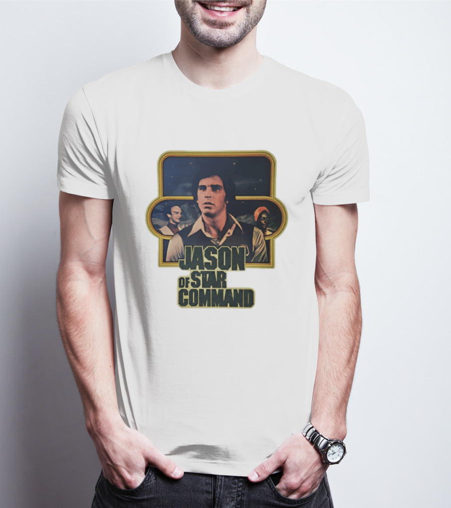 Jason Of Star Command Retro Sci Fi Series Iconic Ensemble T-Shirt