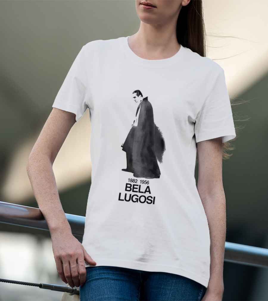 Bela Lugosi Dracula 1882 1956 Iconic Classic Horror T-Shirt