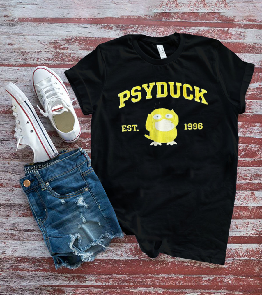 Psyduck Est 1996 Vintage Yellow T-Shirt
