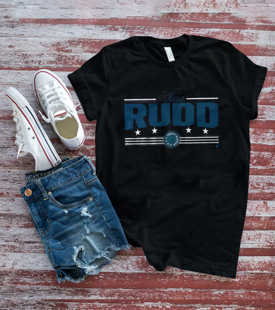 Tara Rudd Stars And Stripes USWN Stars T-Shirt