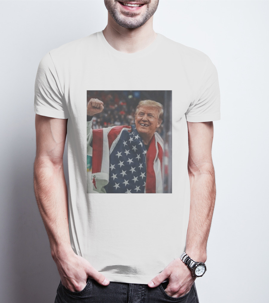 Trump Loss Teeth Gold Medal USA Olympic 2026 Victory T-Shirt
