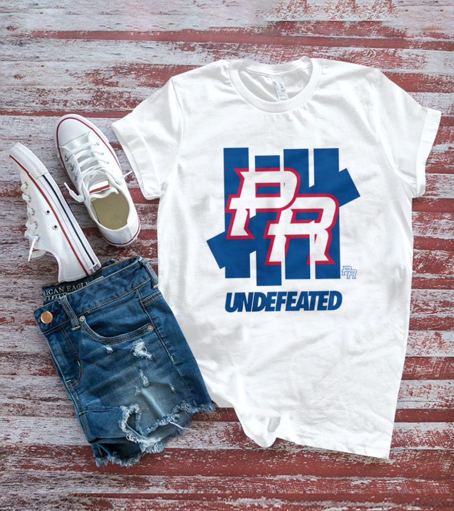 Undefeated PR Baseball Five Strikes T-Shirt