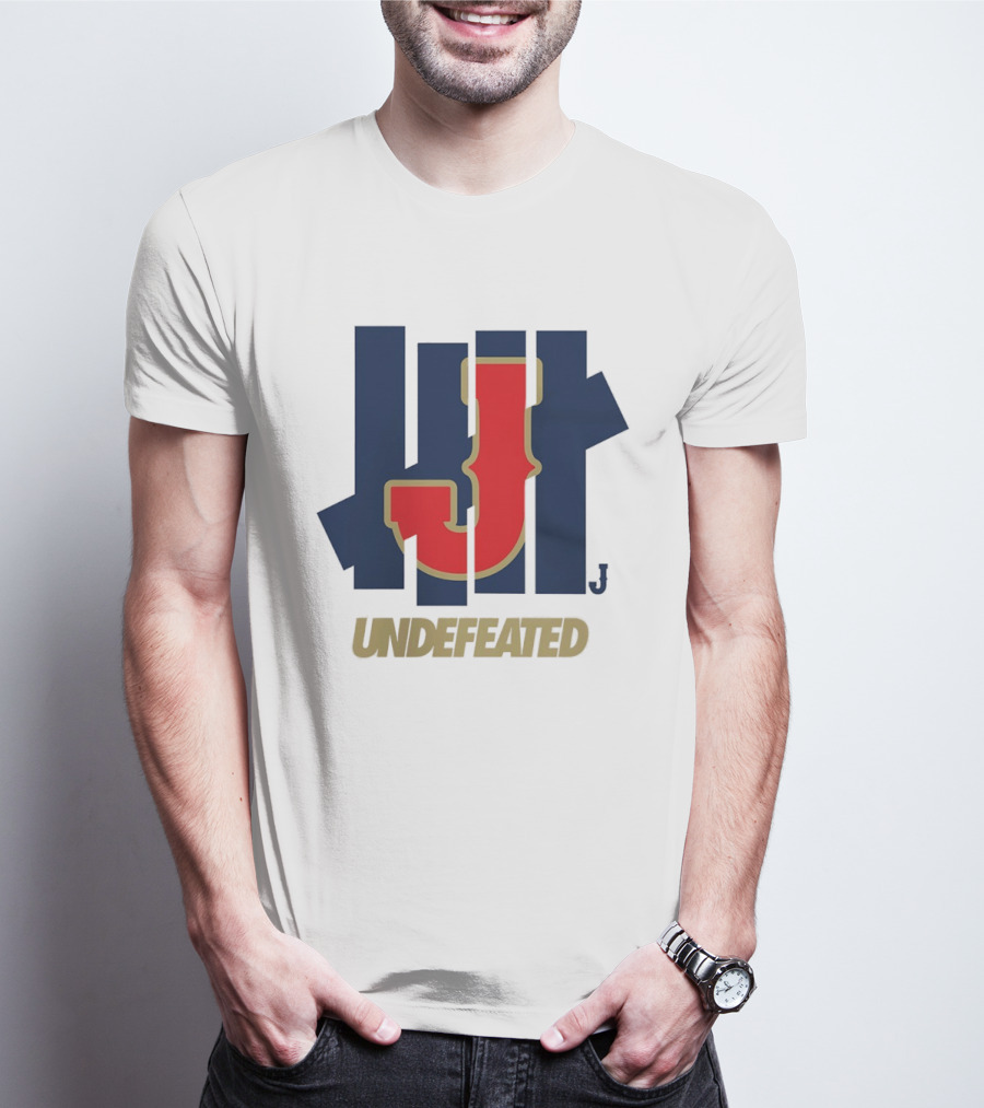 Japan Baseball Undefeated J Iconic Sports Victory T-Shirt