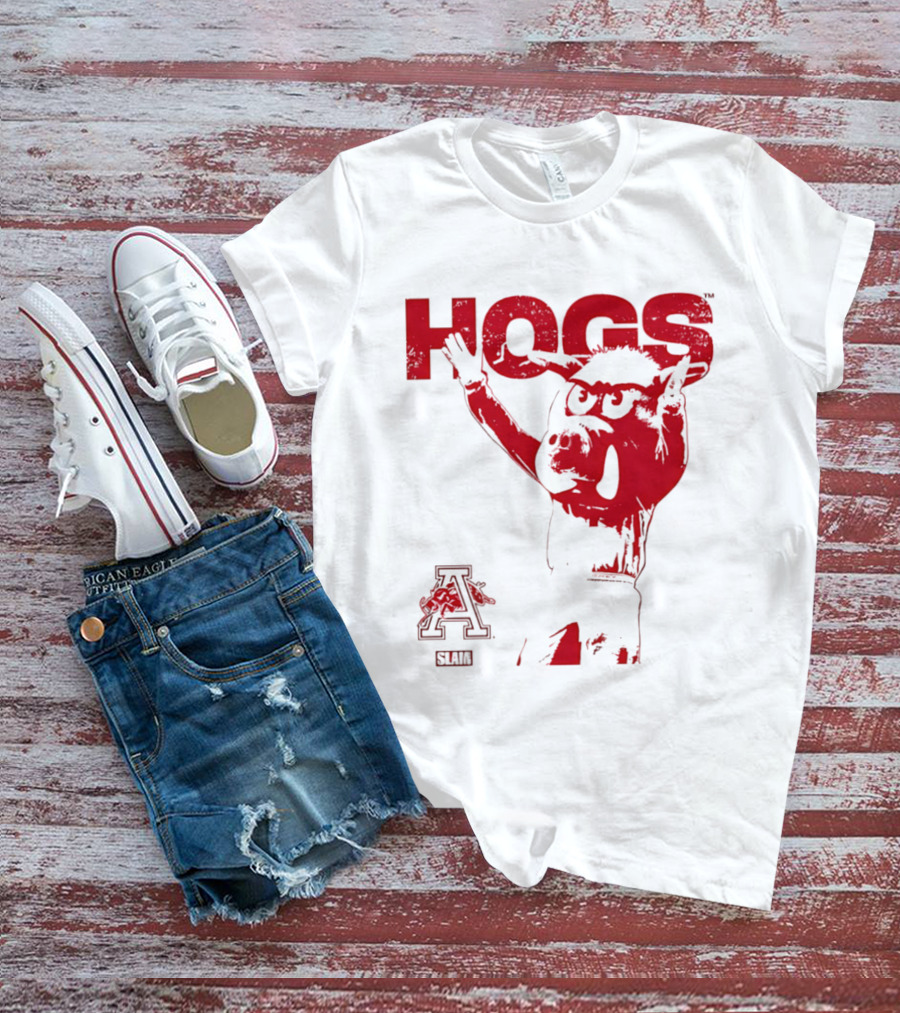 Arkansas Hogs Slam A Mode T-Shirt