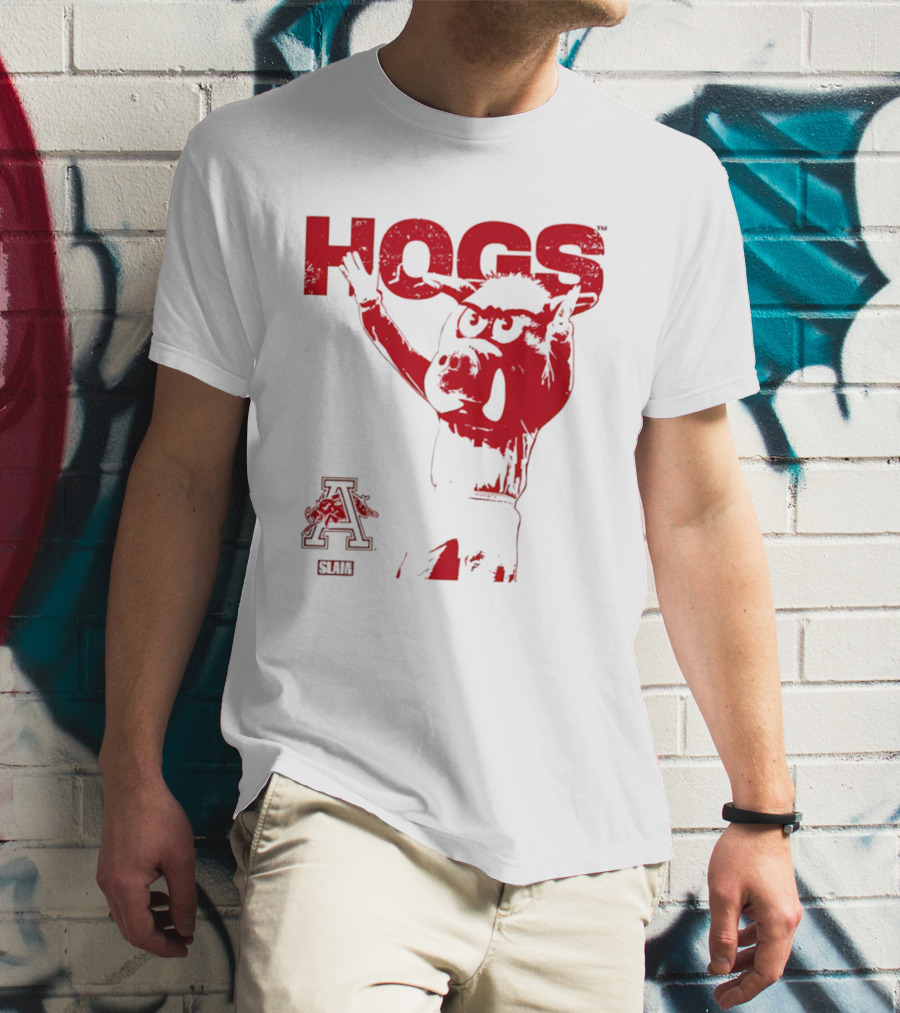 Arkansas Hogs Slam A Mode T-Shirt