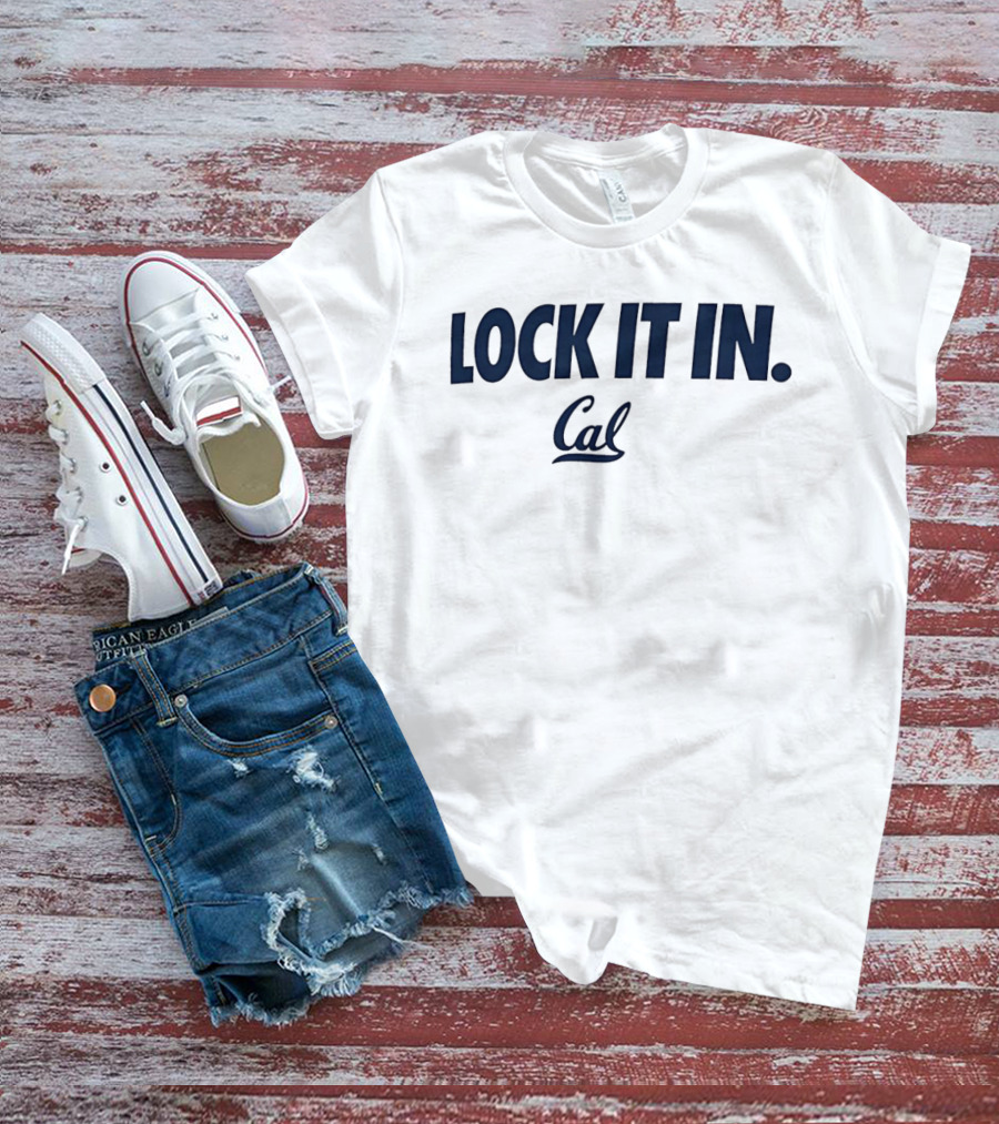 Lock It In Cal Bears 2026 T-Shirt