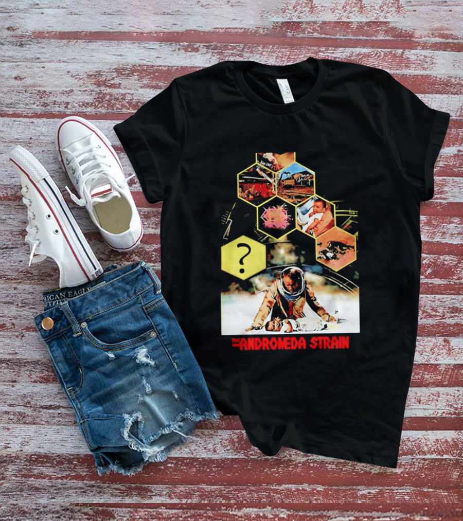 The Andromeda Strain Hexagonal Imagery And Mystery T-Shirt
