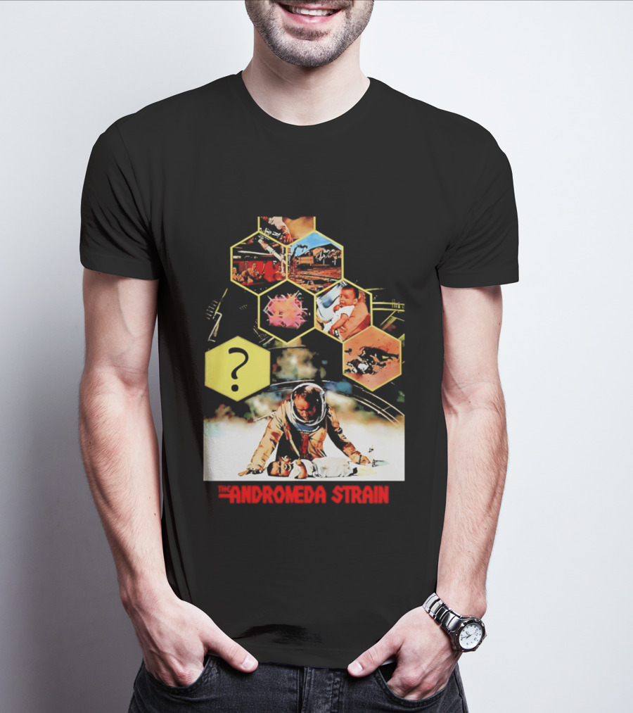 The Andromeda Strain Hexagonal Imagery And Mystery T-Shirt