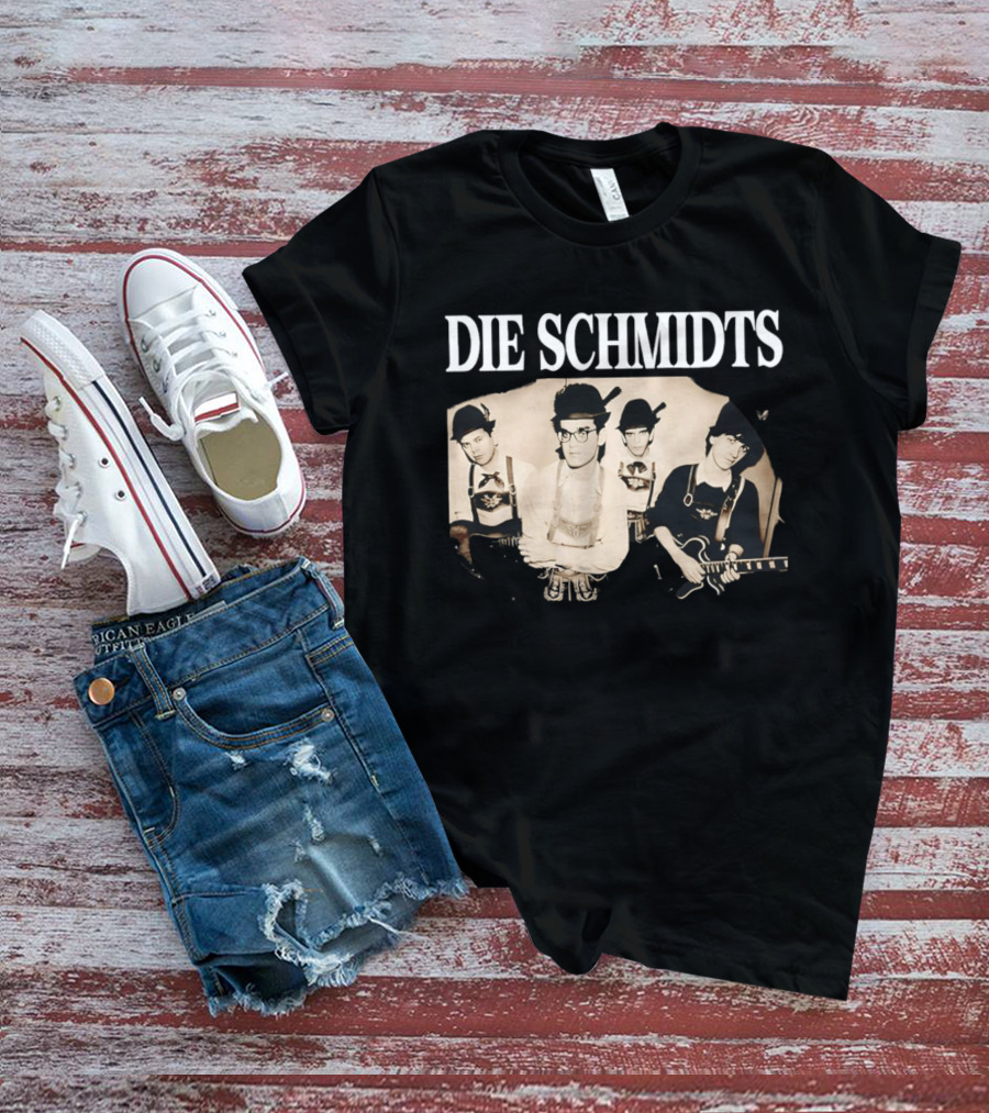 Die Schmidts Oktoberfest Band Bavarian Attire T-Shirt
