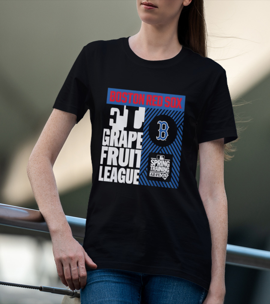 Boston Red Sox Grapefruit League Spring Training 2026 MLB Baseball T-Shirt