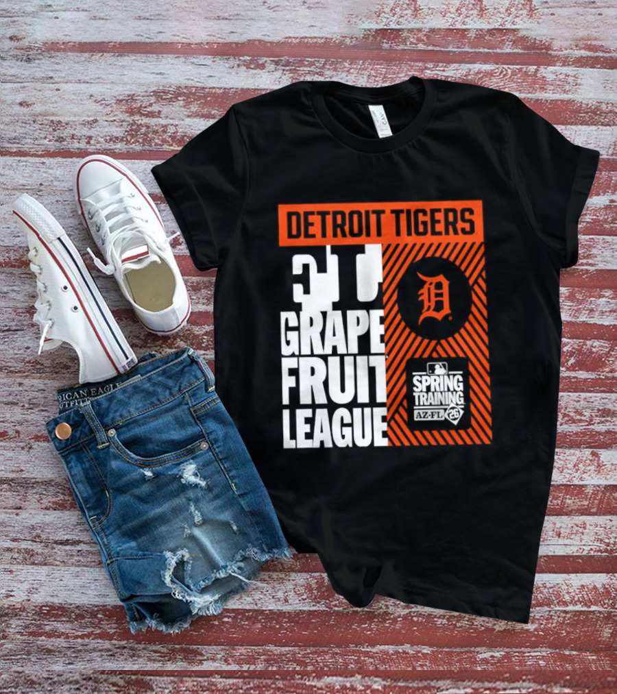 Detroit Tigers Grapefruit League Spring Training 2026 T-Shirt