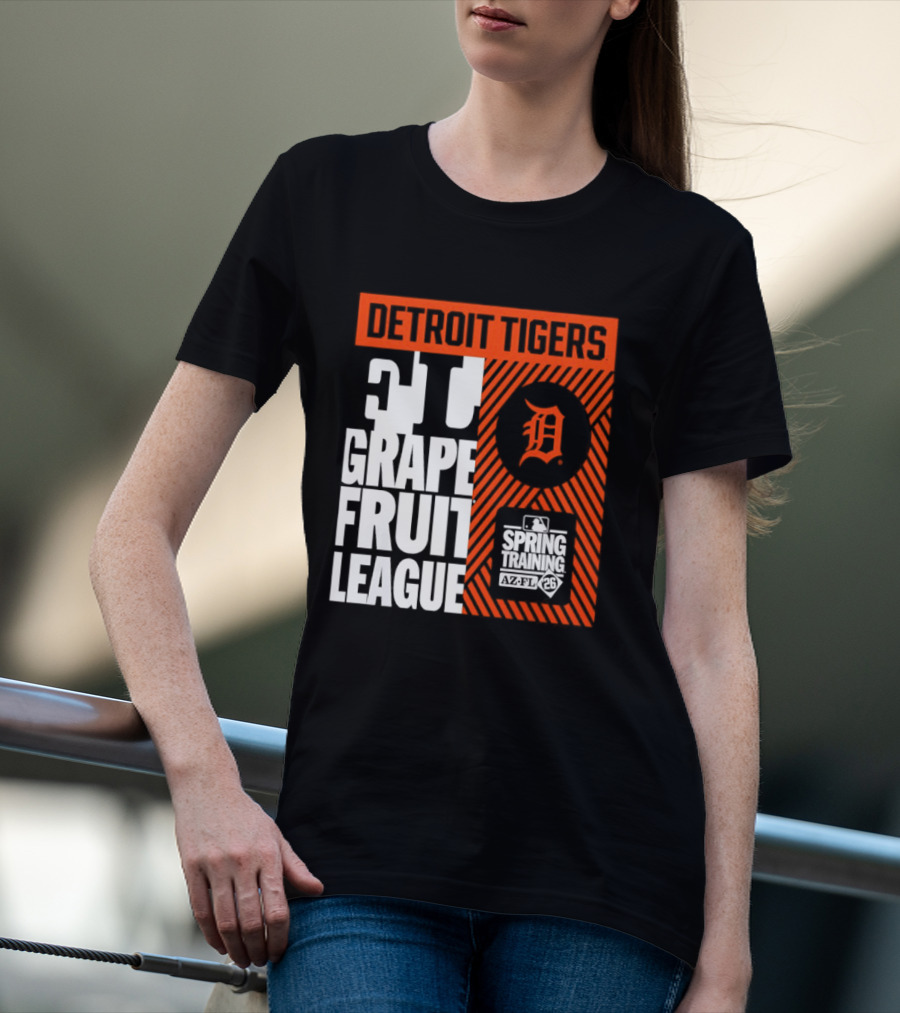 Detroit Tigers Grapefruit League Spring Training 2026 T-Shirt