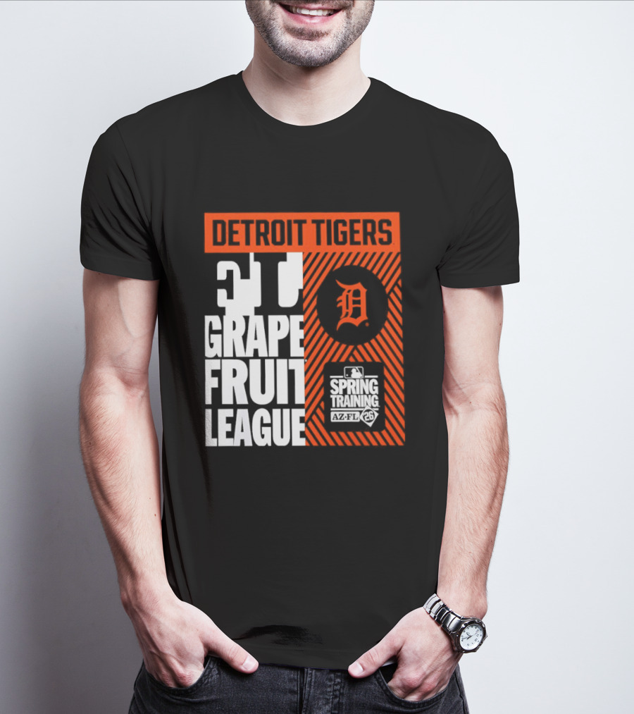 Detroit Tigers Grapefruit League Spring Training 2026 T-Shirt