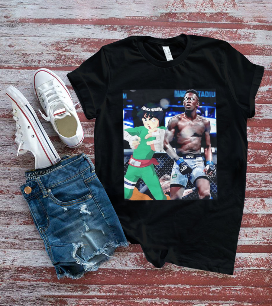 Drunken Fist Rock Lee UFC Crossover Iconic Anime Fighter T-Shirt