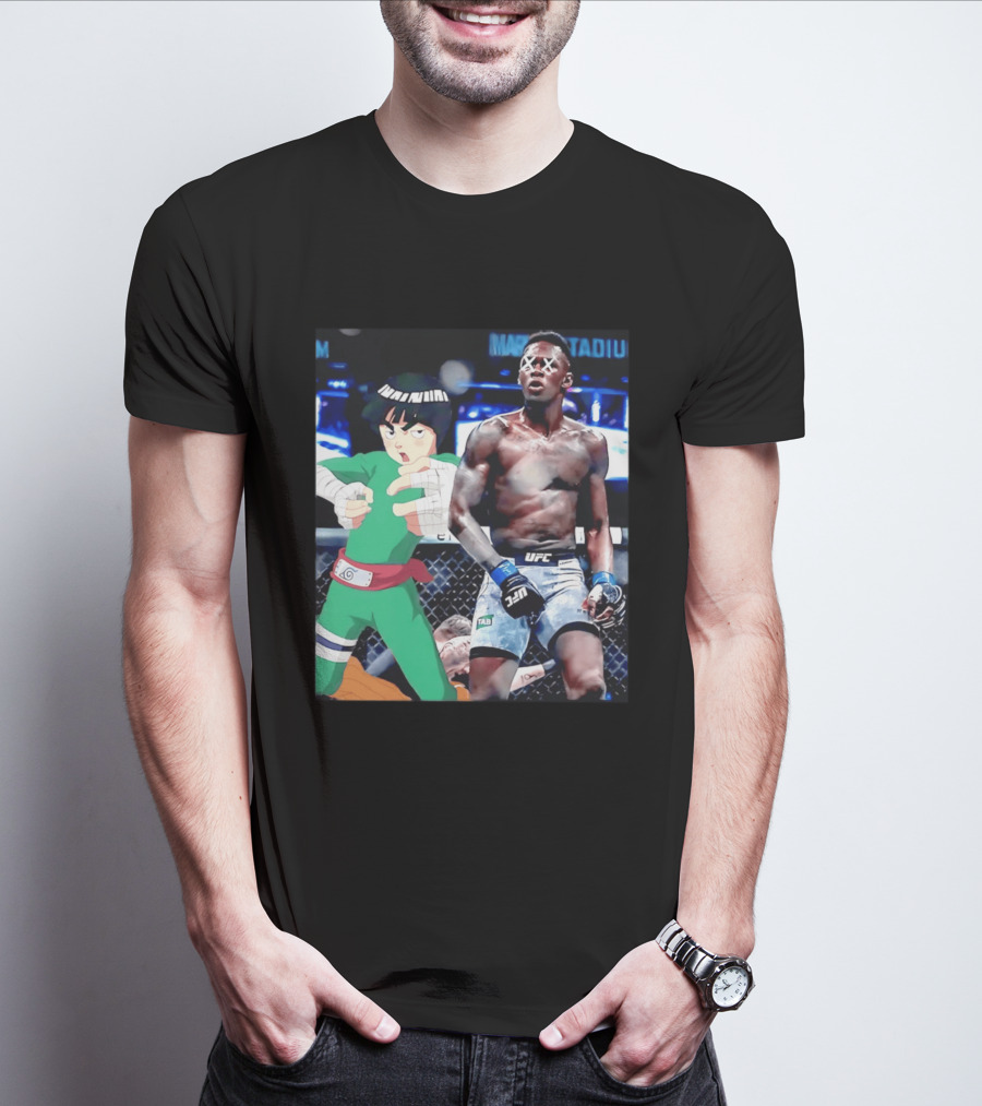 Drunken Fist Rock Lee UFC Crossover Iconic Anime Fighter T-Shirt