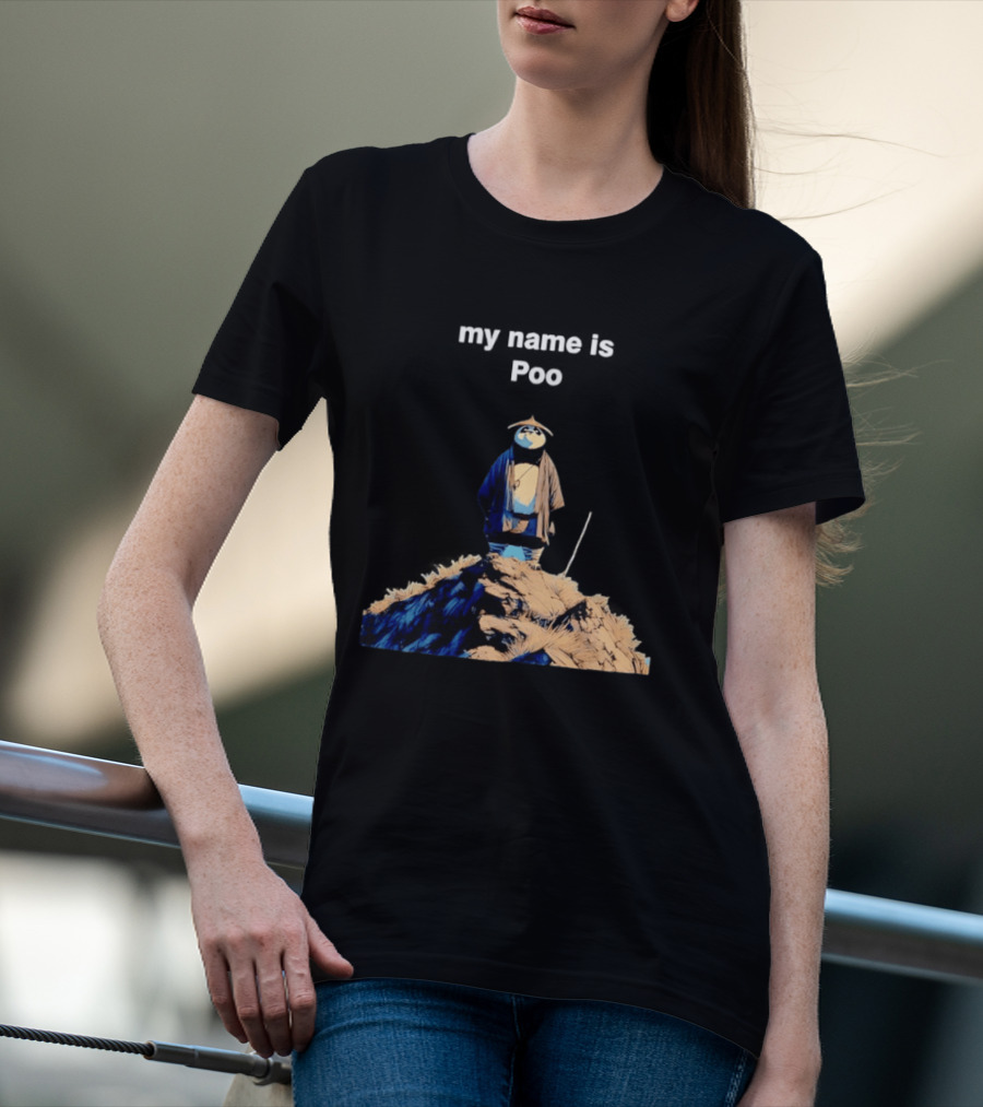 Kung Fu Panda My Name Is Poo T-Shirt