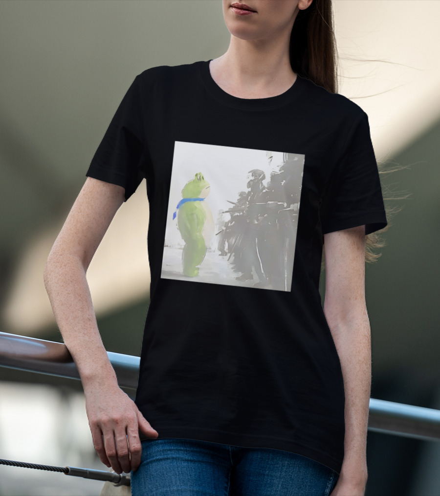 I Stand With Portland Frog Protest Rally Solidarity T-Shirt