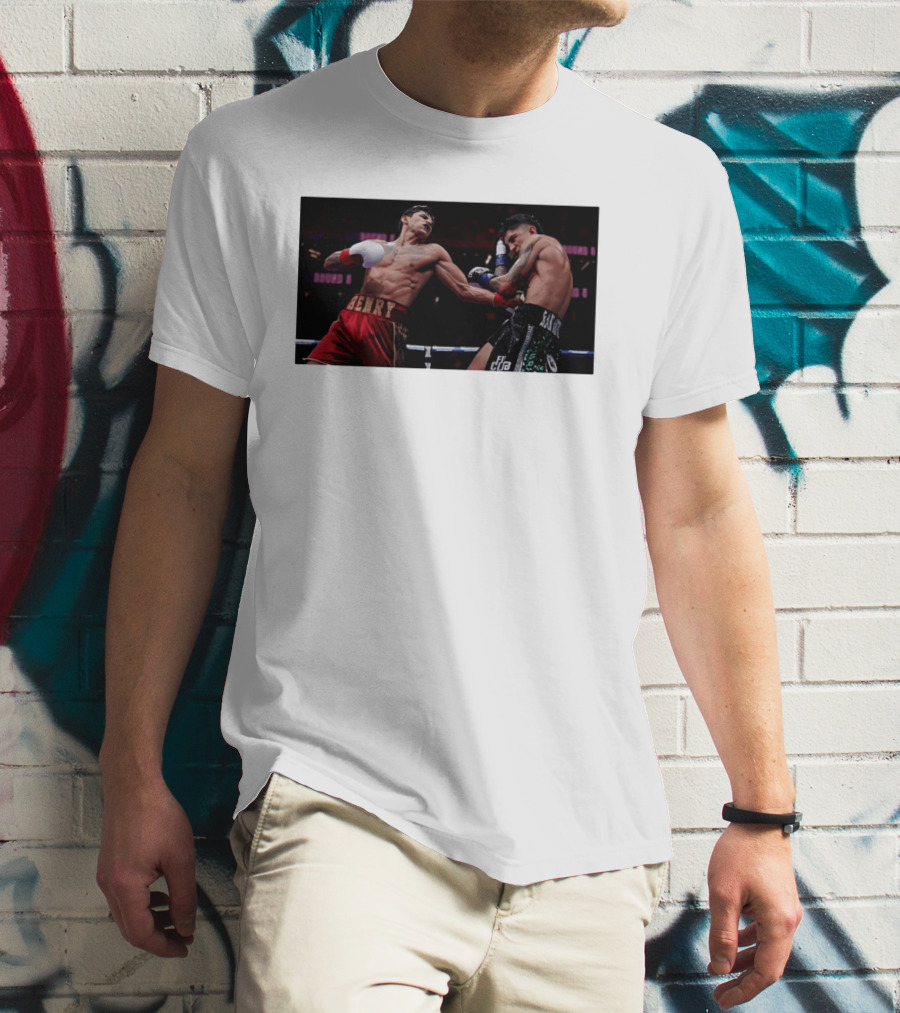 Ryan Garcia Vs Mario Barrios Boxing Match Action Round 6 T-Shirt