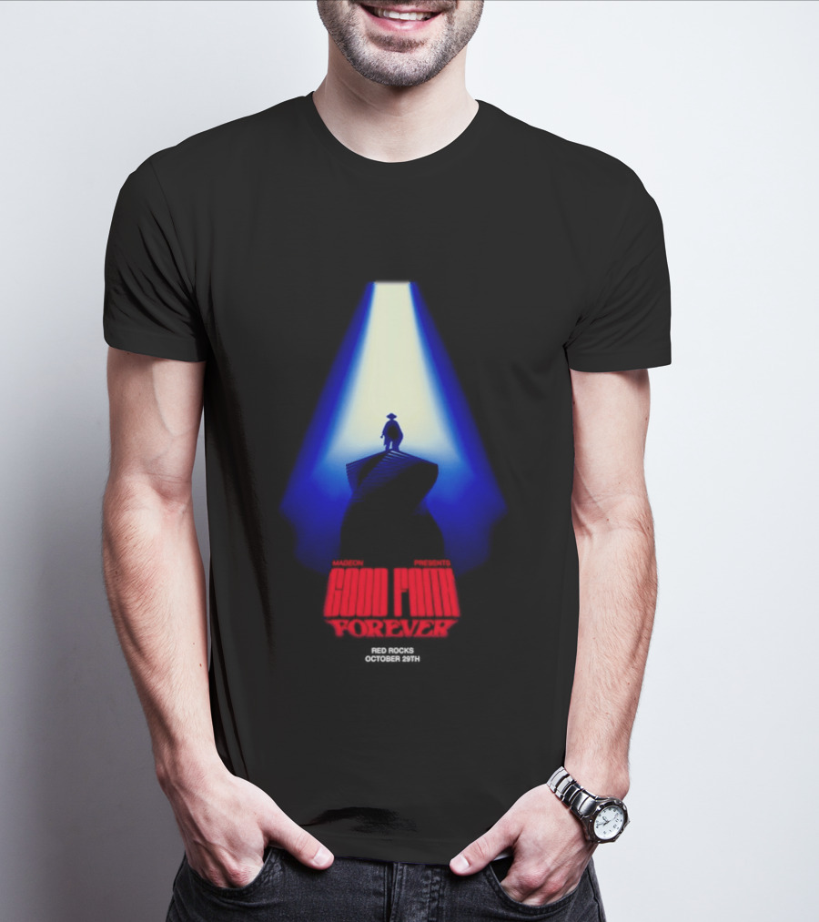 Good Faith Forever Madeon Presents Red Rocks October 29th T-Shirt