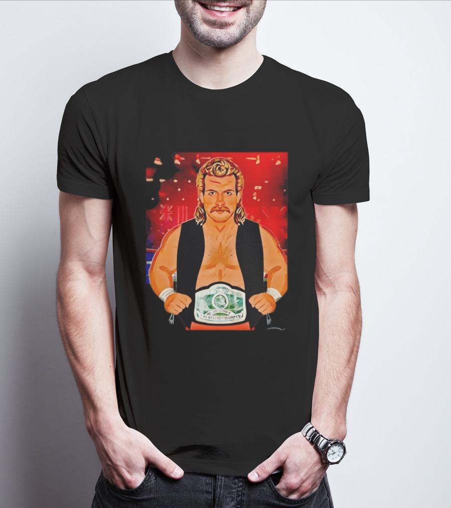 Magnum TA Wrestling Champion Belt T-Shirt