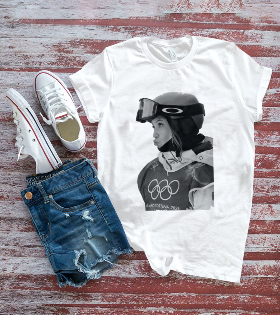 Eileen Gu Olympic Freestyle Skiing Milano Cortina 2026 T-Shirt