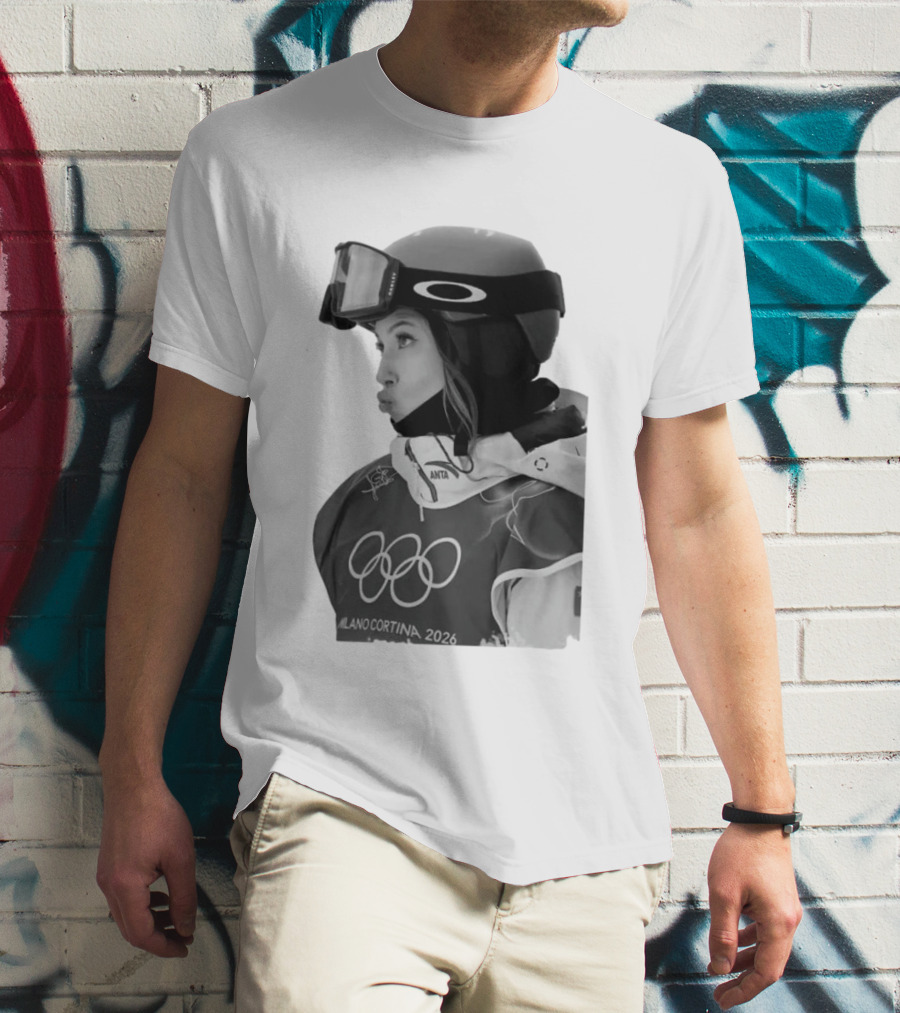 Eileen Gu Olympic Freestyle Skiing Milano Cortina 2026 T-Shirt