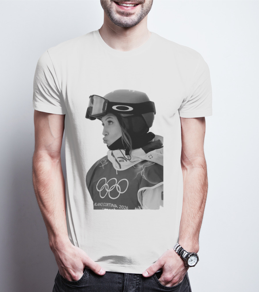 Eileen Gu Olympic Freestyle Skiing Milano Cortina 2026 T-Shirt