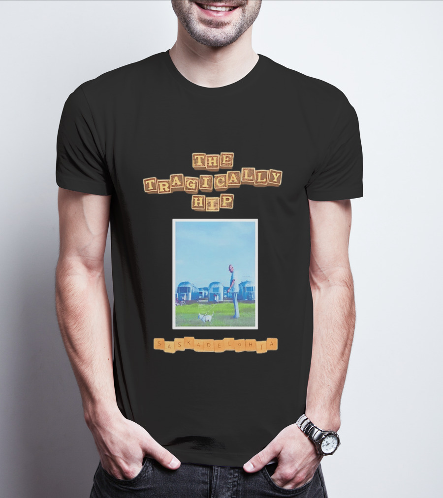The Tragically Hip Saskadelphia Vintage Trailer Scene T-Shirt