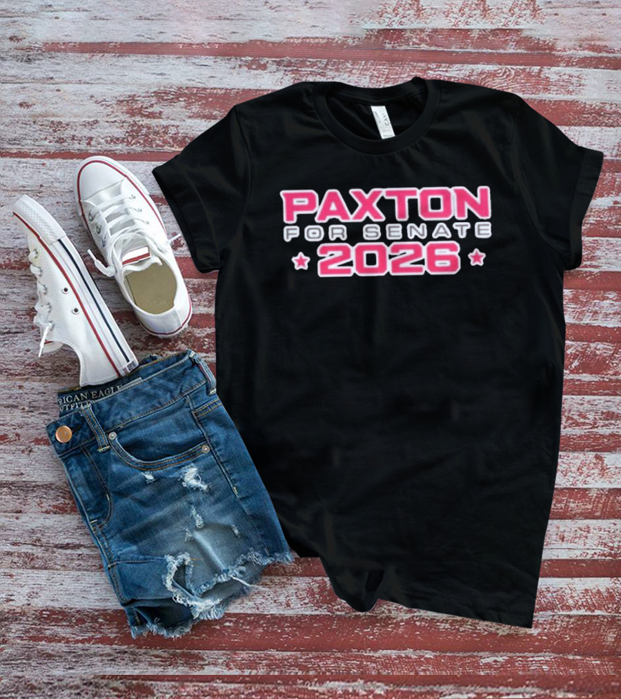 Paxton For Senate 2026 Stars T-Shirt