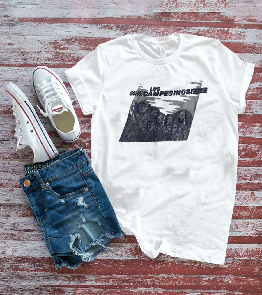 Los Campesinos Mount Rushmore Band T-Shirt