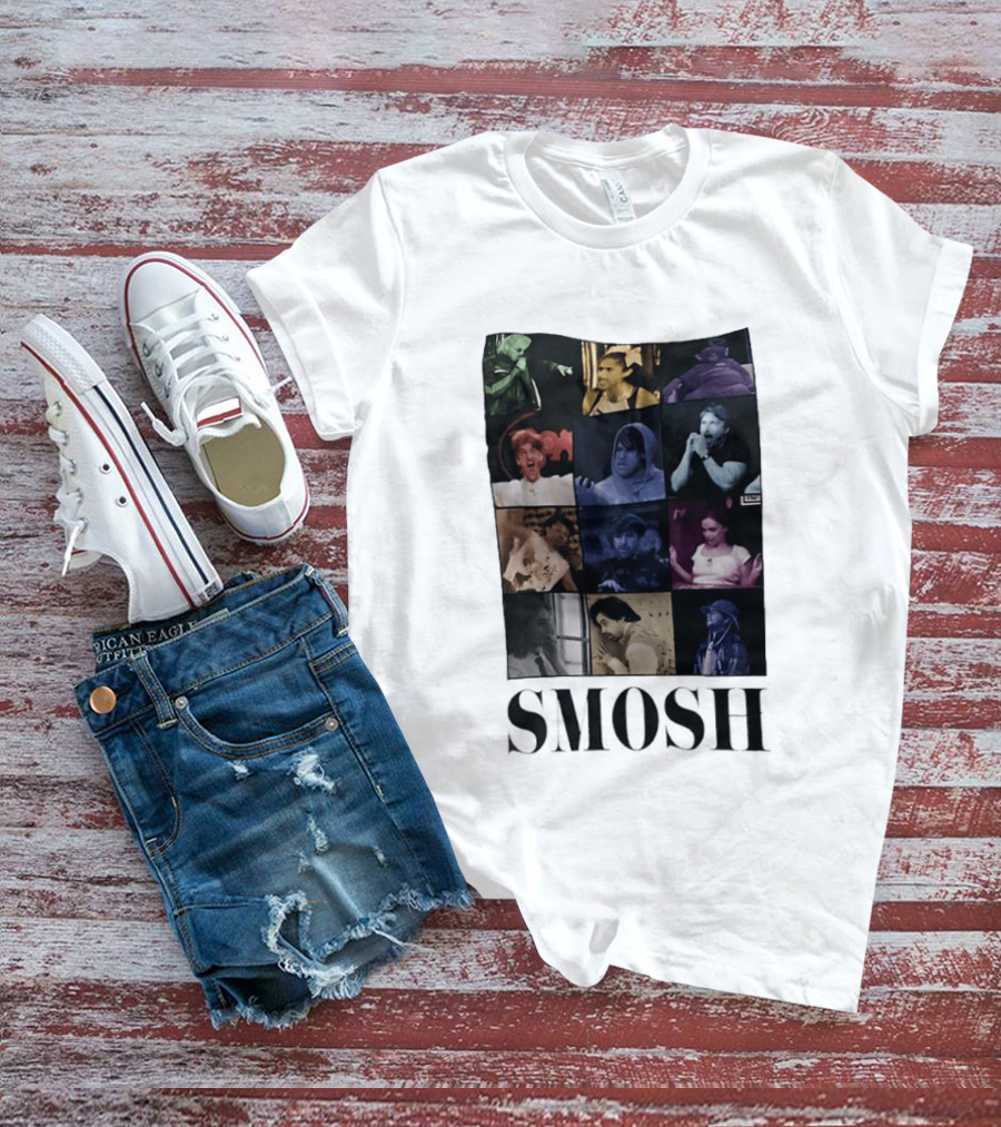 Smosh The Era Tour Collage Of Iconic Moments And Characters T-Shirt