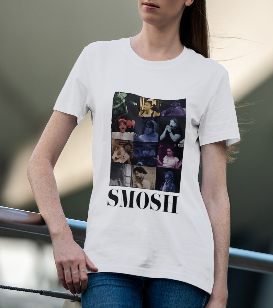 Smosh The Era Tour Collage Of Iconic Moments And Characters T-Shirt