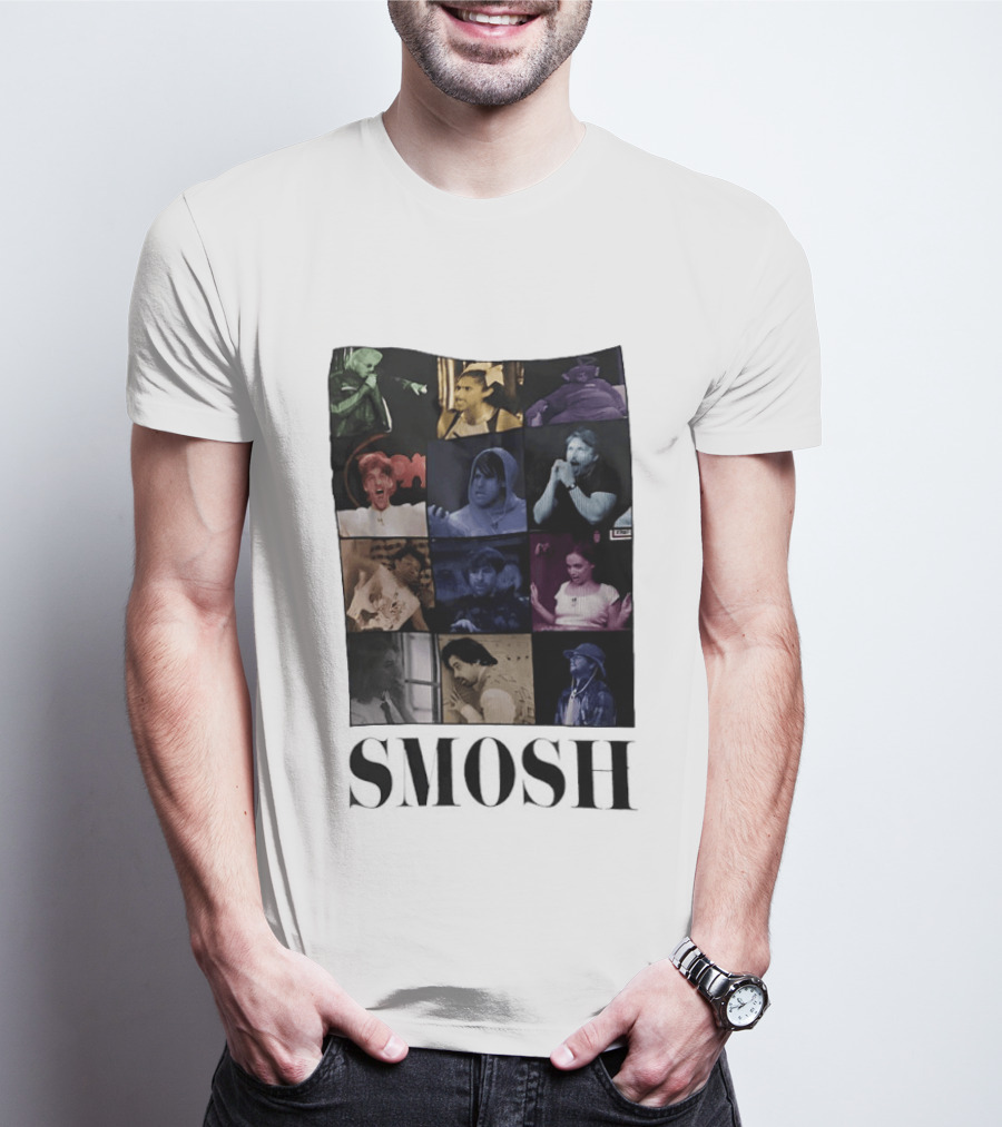 Smosh The Era Tour Collage Of Iconic Moments And Characters T-Shirt
