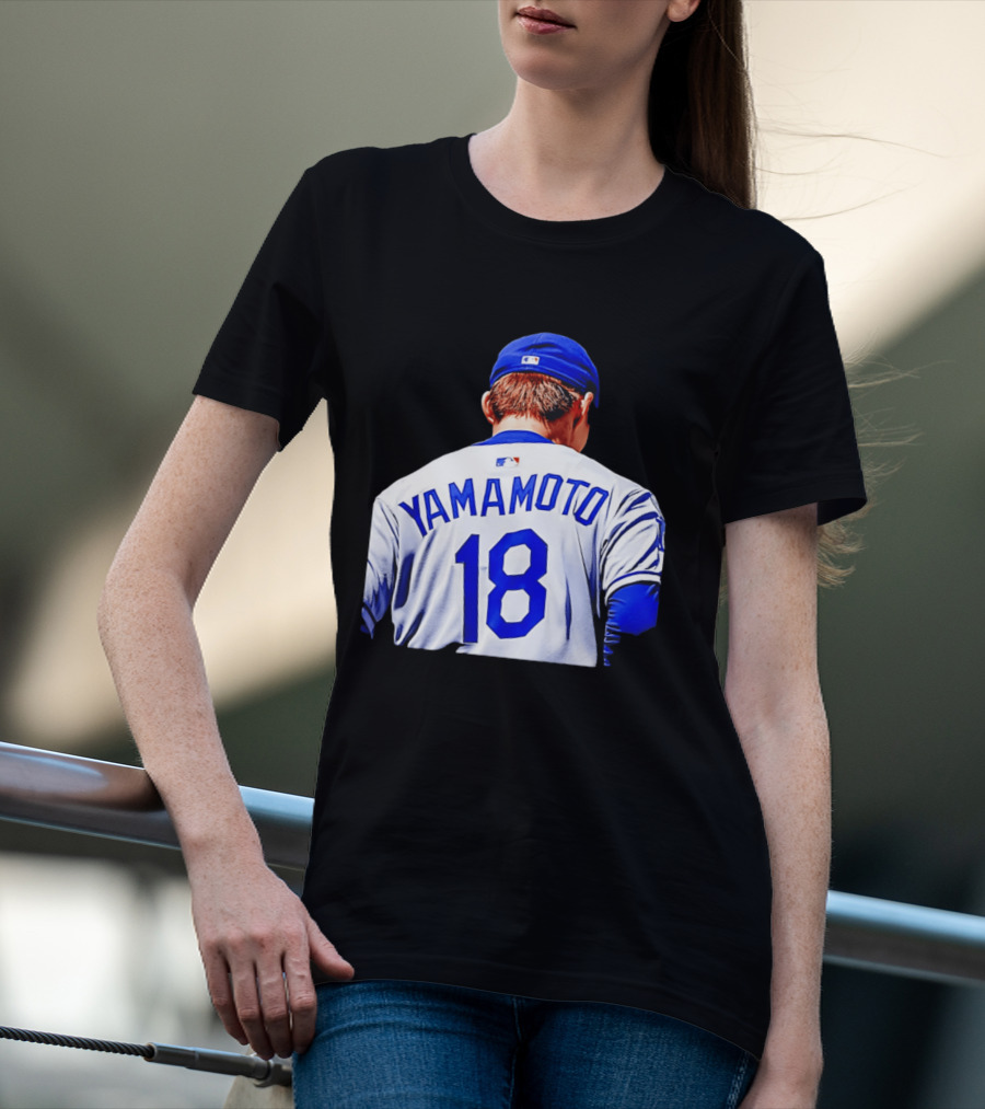 Yamamoto 18 Los Angeles Dodgers Baseball Jersey T-Shirt