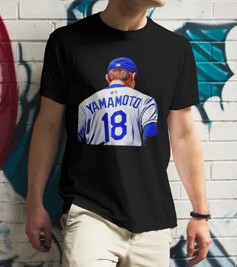 Yamamoto 18 Los Angeles Dodgers Baseball Jersey T-Shirt