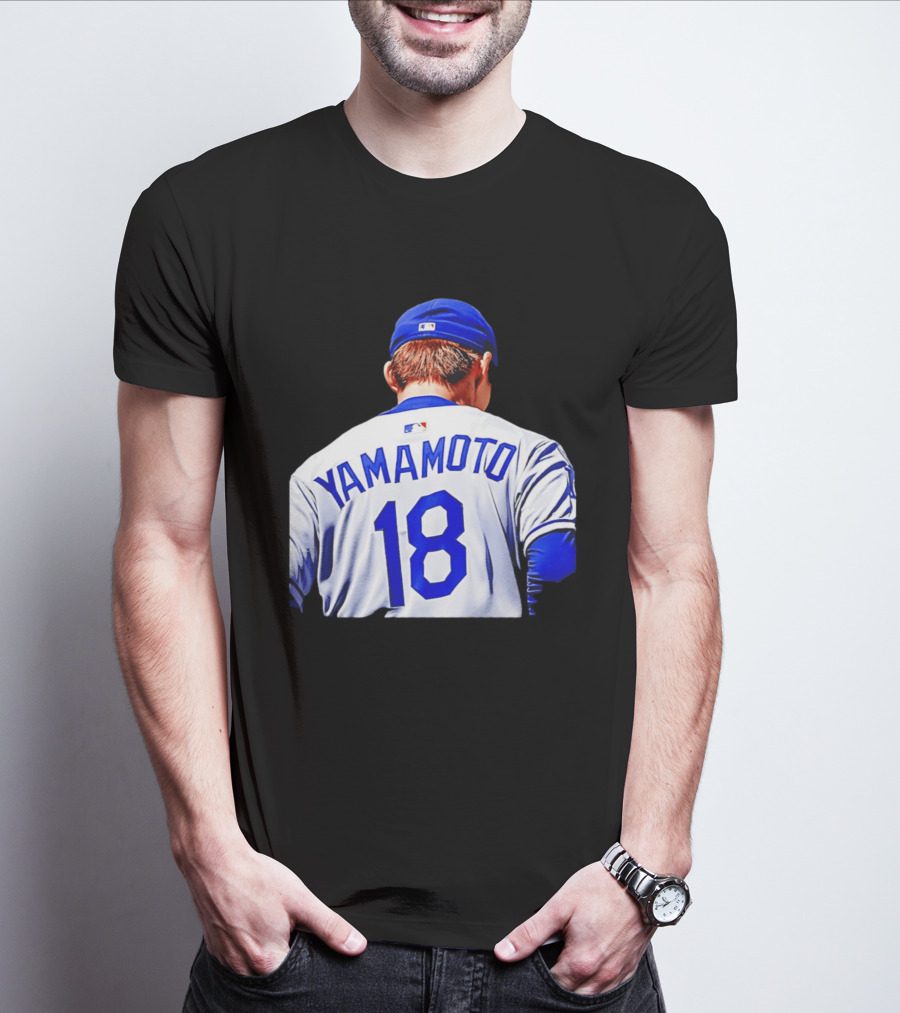 Yamamoto 18 Los Angeles Dodgers Baseball Jersey T-Shirt