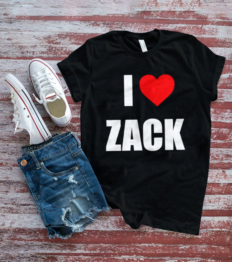 I Heart Zack Snyder American Filmmaker T-Shirt