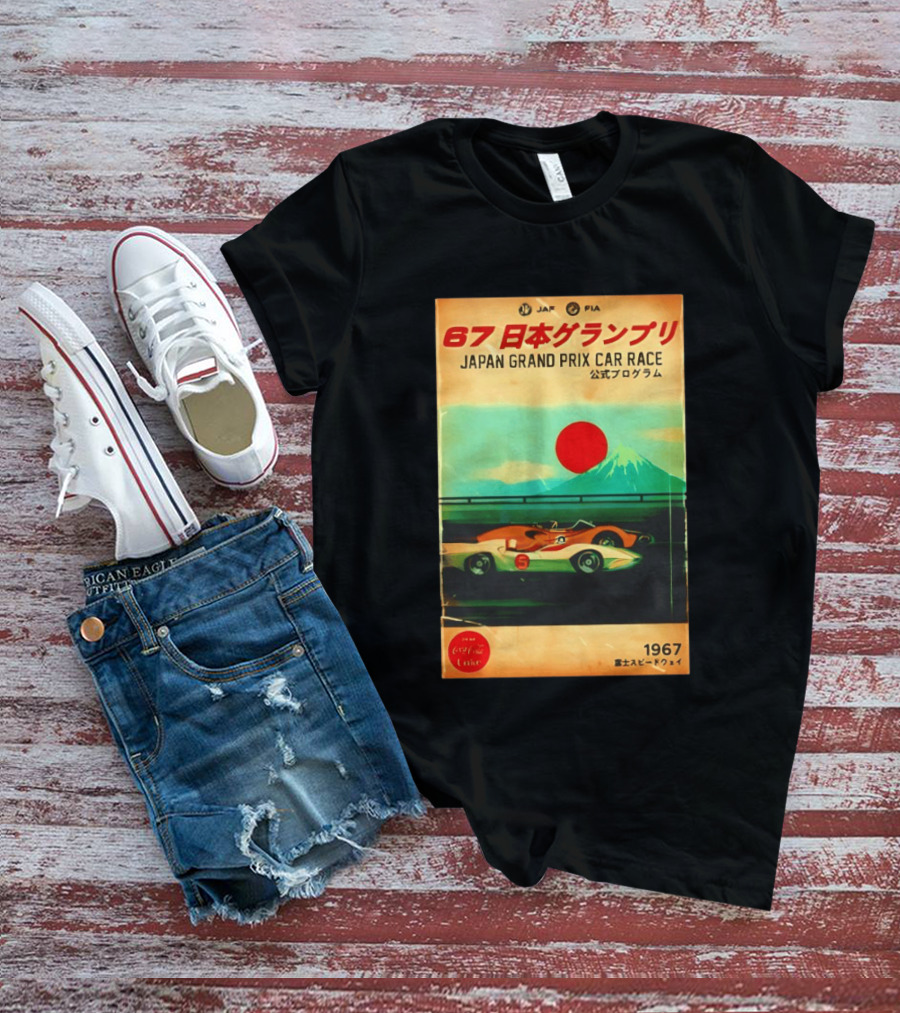 Japan Grand Prix Car Race T-Shirt
