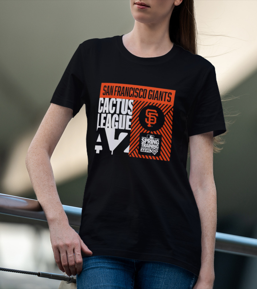 San Francisco Giants Cactus League AZ Spring Training 2026 SF T-Shirt