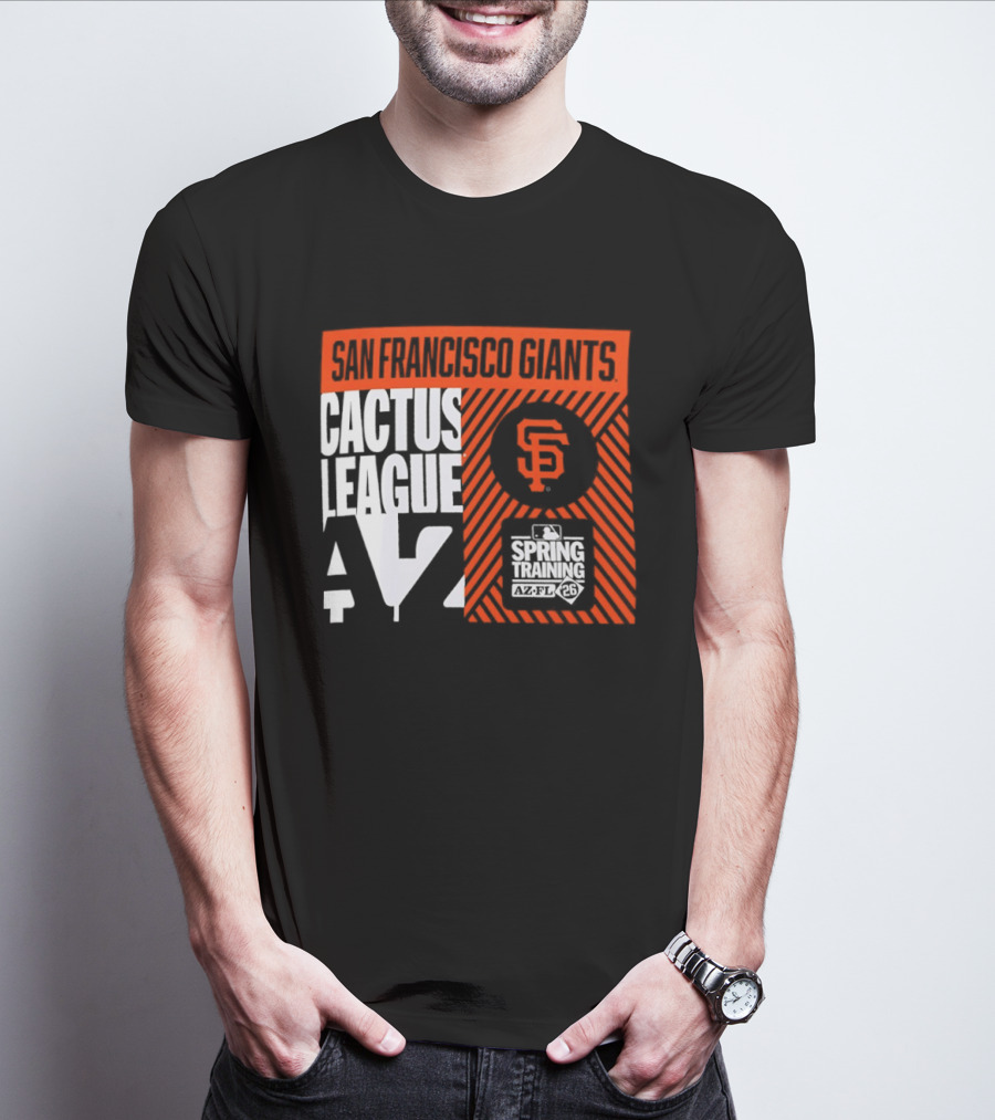San Francisco Giants Cactus League AZ Spring Training 2026 SF T-Shirt